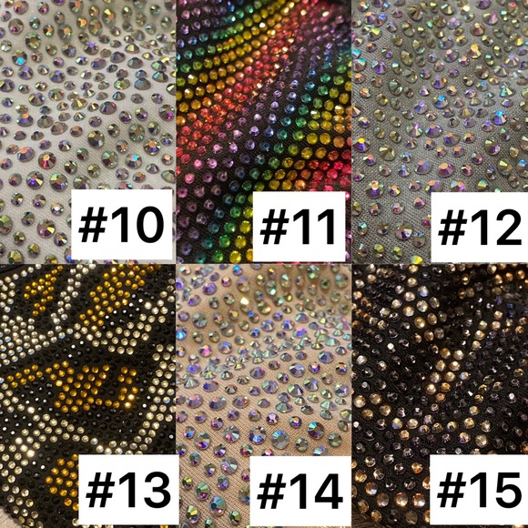 ✨RUBY RED✨ Fashion Crystal Masks - Picture 9 of 9